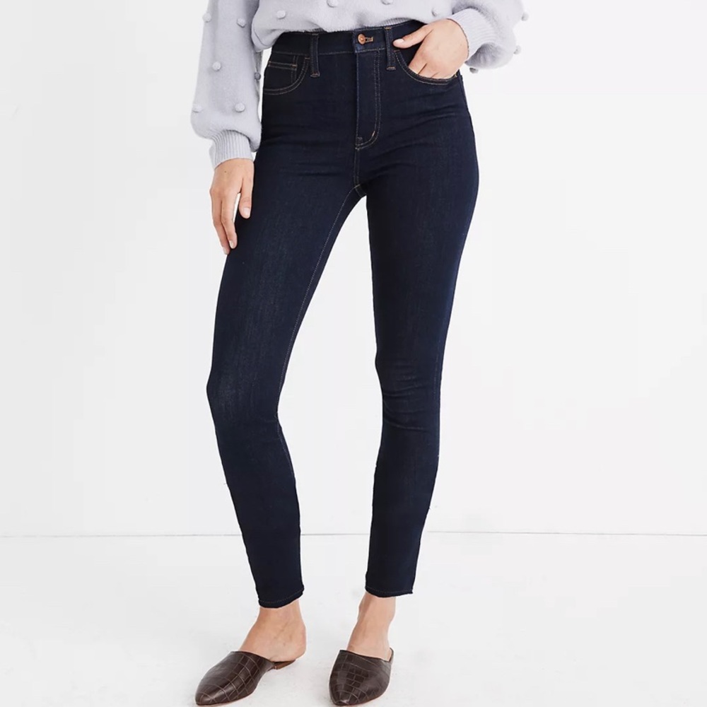 Madewell Roadtripper Jeggings Dark Wash